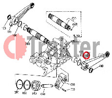 ΥΔΡΑΥΛΙΚΟΥ ΜΠΡΑΤΣΟ ΑΡΙΣΤΕΡΟ ORIGINAL KUBOTA 6c040-36510