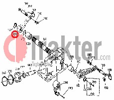 HYDRAULIK-HUBARM RECHTS ORIGINAL KUBOTA t0430-36840 37410-89420