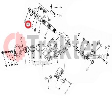 BRACCIO DI SOLLEVAMENTO IDRAULICO DESTRA