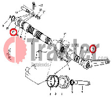 HYDRAULIK-HUBARM ORIGINAL KUBOTA 38240-37610 38240-37613 34670-37610