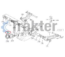 PISTONE IDRAULICO SHIM SSOPRA PORT ORIGINAL KUBOTA 31391-37330