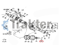 IMPIANTO IDRAULICO PISTONE ALBERO ORIGINAL KUBOTA 31351-37320