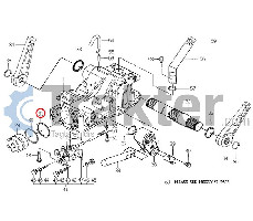 HYDRAULIK KOLBEN ABSTREIFER ORIGINAL ISEKI 1415-505-006-00