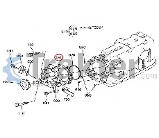 HYDRAULIK KOLBEN DICHTUNG ORIGINAL KUBOTAC
