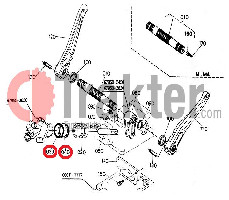 JUNTA DE PISTÓN HIDRÁULICO Y ANILLO RASPADOR DE RESPALDO