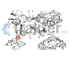 HYDRAULIK KOLBEN O-RING ABSTREIFER 04811-08500 OEM