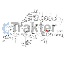 JUNTA DE PISTÓN HIDRÁULICO V720-115-707-00 OEM