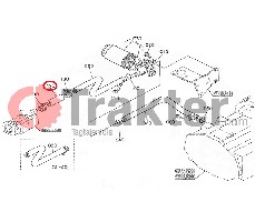 HYDRAULIKLEITUNG MUFFE ORIGINAL KUBOTA 34350-37774 31351-38150