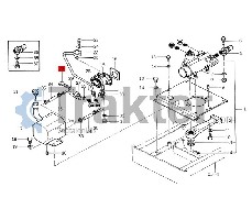 HYDRAULIKLEITUNG GRAD ORIGINAL ISEKI 1415-505-014-00