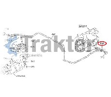 TUBO IMPIANTO IDRAULICO RONDELLA ORIGINAL KUBOTA 04714-00200