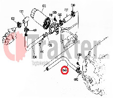 ΥΔΡΑΥΛΙΚΟΥ ΣΩΛΗΝΑΣ ΑΝΤΛΙΑ ORIGINAL KUBOTA 34070-33310