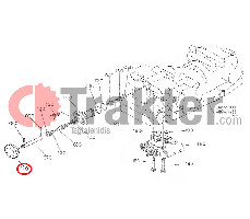 HYDRAULIK-KUGELHAHN HANDGRIFF ORIGINAL KUBOTA t0070-34560