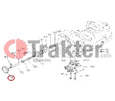 IMPIANTO IDRAULICO COPERCHIO PRESA ORIGINAL KUBOTA t0070-34560