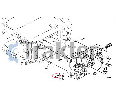 HYDRAULIKROHR ORIGINAL KUBOTA T1063-65000 T1063-65200