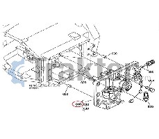 IDRAULICO CUNEO ORIGINAL KUBOTA T1063-65000 T1063-65200