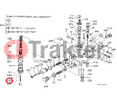 HYDRAULIKROHR FEDER FILTER ORIGINAL KUBOTA 3g999-00300