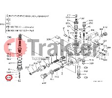 IMPIANTO IDRAULICO TUBO MOLLA FILTRO ORIGINAL KUBOTA 3g999-00300