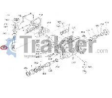 IDRAULICO CUNEO GUARNIZIONE ORIGINAL KUBOTA t1063-65140