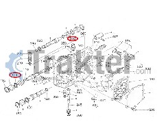IDRAULICO CUNEO GUARNIZIONE ORIGINAL KUBOTA t1063-65170