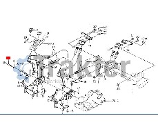 HYDRAULISCHE ABDECKSCHRAUBE ORIGINAL ISEKI V201-261-012-00