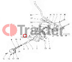 MANDO HIDRÁULICO BASE VÁLVULA PROYECTO DE CONTROL ORIGINAL KUBOTA 66591-36330 66591-36334