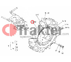 LLANTA DE RUEDA 12" ORIGINAL KUBOTA 96015-22120