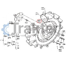CERCHIONE RUOTA 14" ORIGINAL KUBOTA 37560-57720