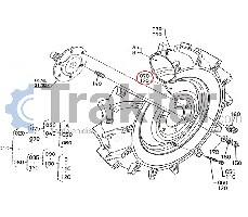 CERCHIONE RUOTA 14" ORIGINAL KUBOTA 37560-57720